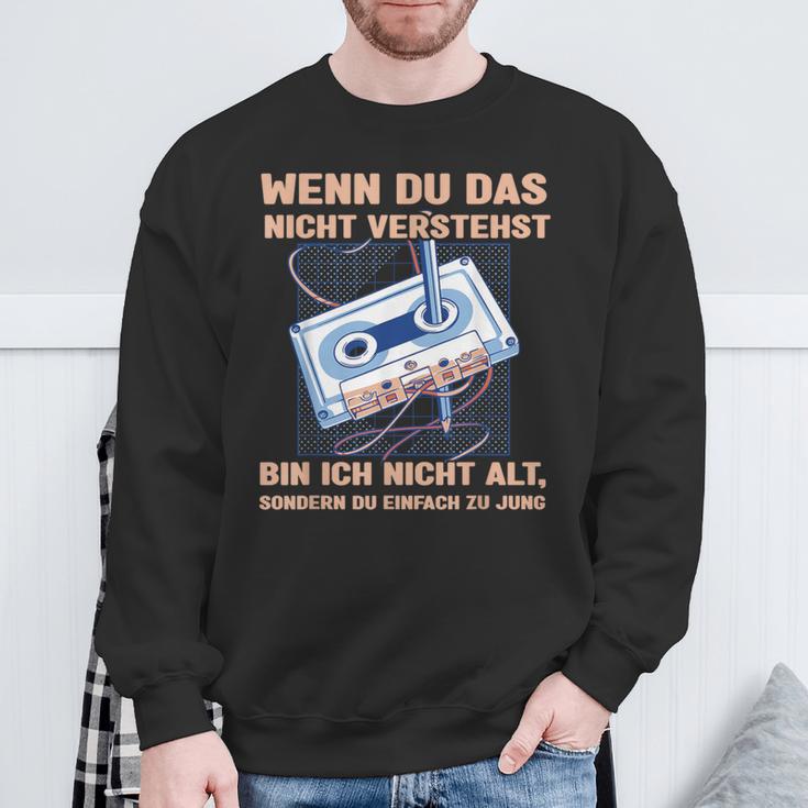 Saying Band Salad 80S 90S Retro Cassette Sweatshirt Geschenke für alte Männer