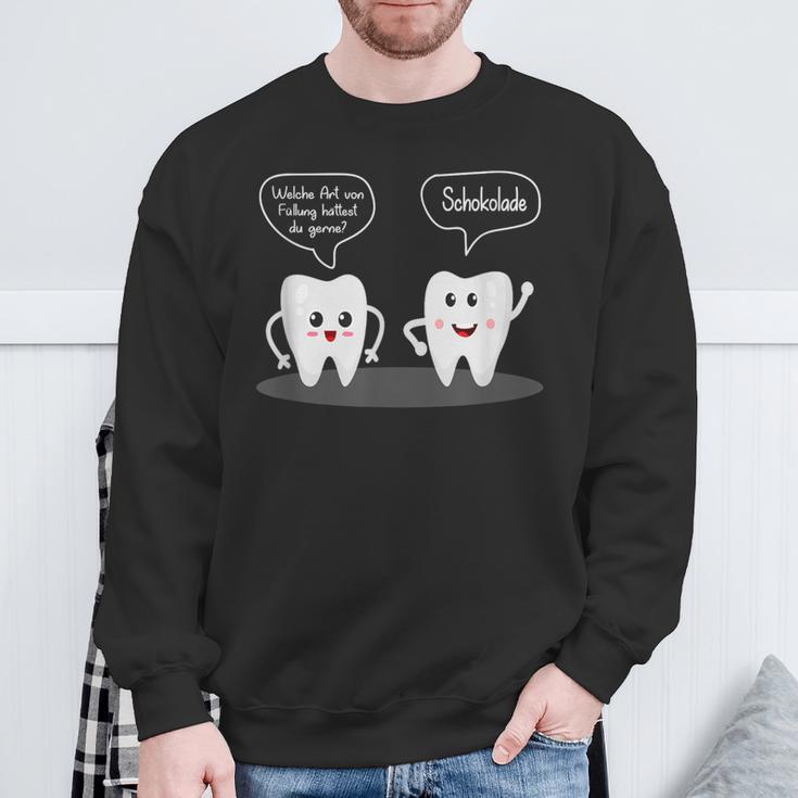 Th For Dentist Dentist Sweatshirt Geschenke für alte Männer