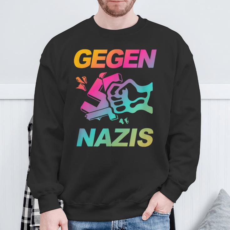 Gegenen Rechts Text In German Text Sweatshirt Geschenke für alte Männer