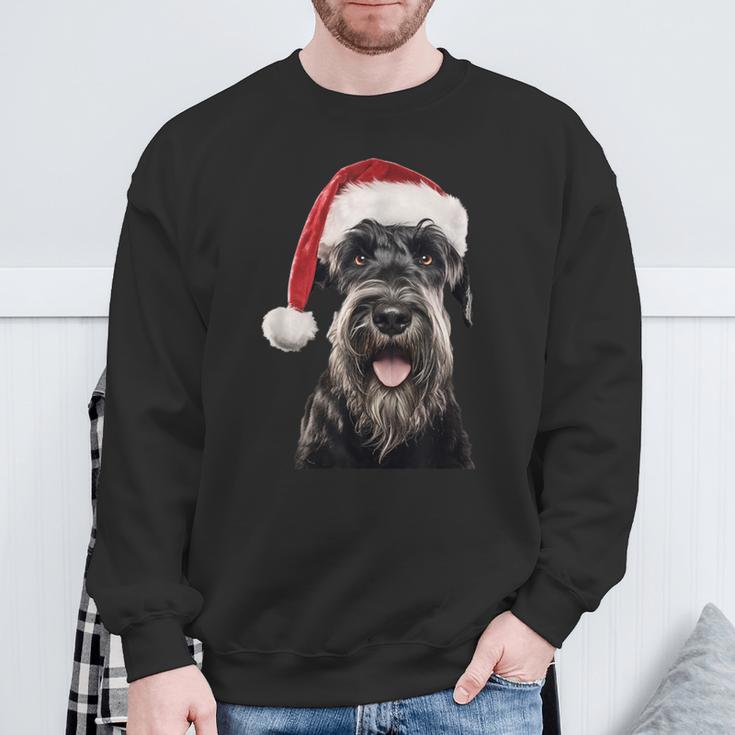 Giant Schnauzer Christmas Sweatshirt Geschenke für alte Männer