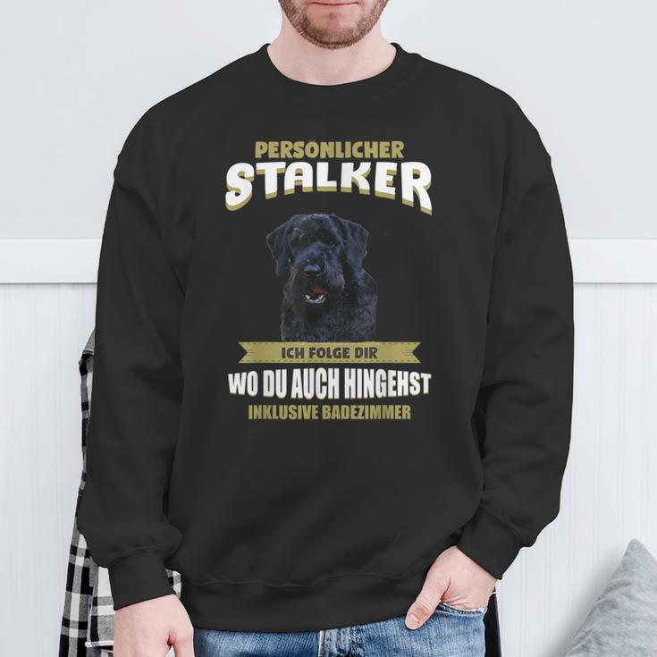 Giant Schnauzer With Giant Schnauzer Dog Motif Sweatshirt Geschenke für alte Männer