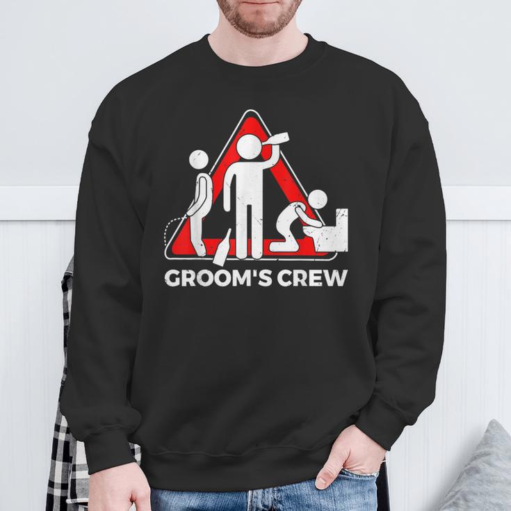 Groomsmen Stag Night Sweatshirt Geschenke für alte Männer