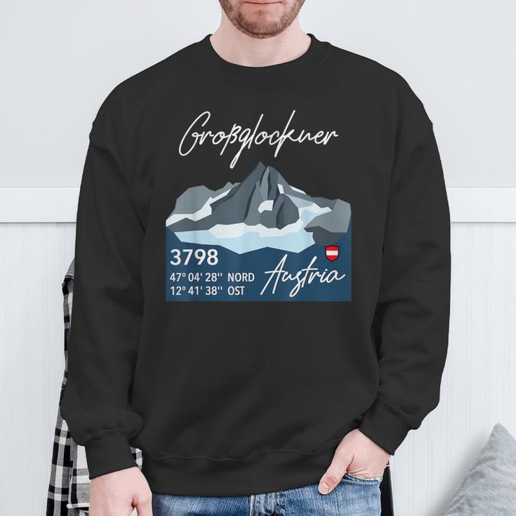 Großglockner Austria Gipfel Der Berg Ruft Cool Hiking Sweatshirt Geschenke für alte Männer