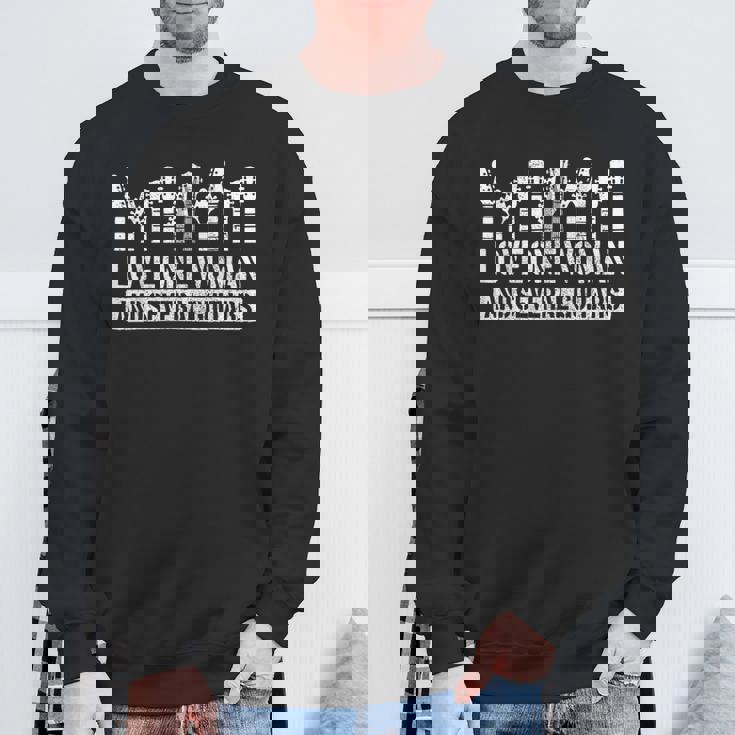 Guitar Player Guitarist Saying Musician Guitar Sweatshirt Gifts for Old Men
