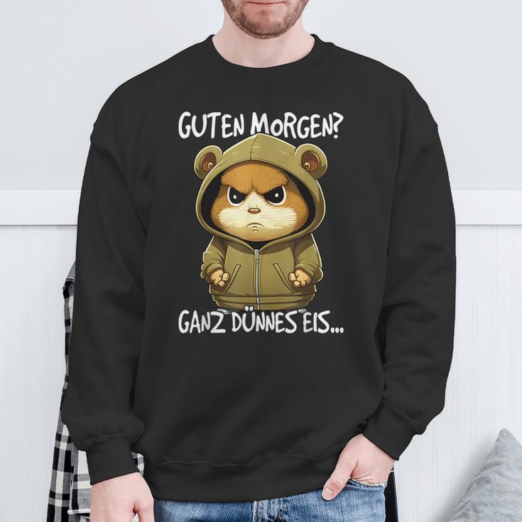 Guten Morgen Ganz Thin Ice Cream Sweatshirt Geschenke für alte Männer