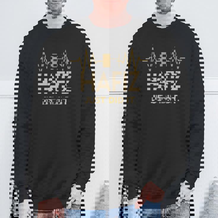 Hafiz Just Did I Personalized Last Name Sweatshirt Gifts for Old Men
