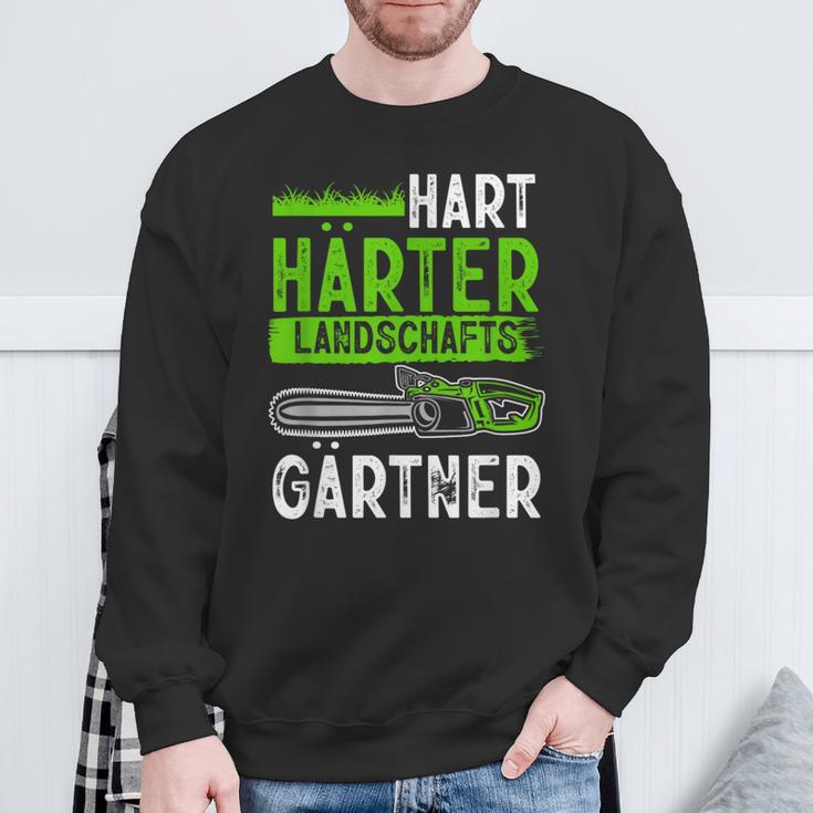 Hard Hardener Landscape Gardening Hobby Gardener Sweatshirt Geschenke für alte Männer