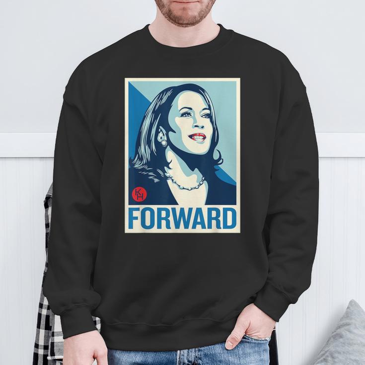 Harris Walz Stürmer Sweatshirt Geschenke für alte Männer