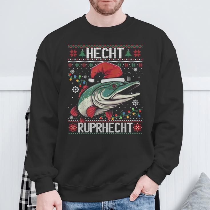 Hecht Ruprhecht Knecht Ugly Christmas Sweater Sweatshirt Geschenke für alte Männer