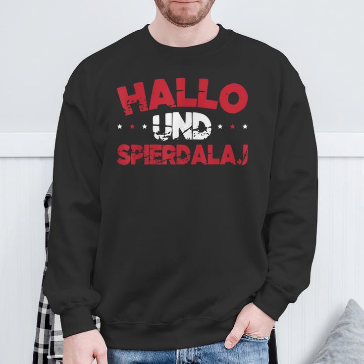 Hello Und Spierdalaj Polska Kurwa Für Stolze Poland Sweatshirt Geschenke für alte Männer