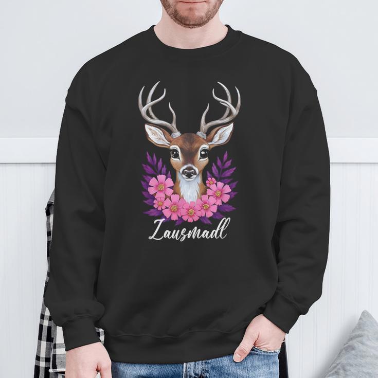 Hirsch Damen Trachten Dirndl Traditional Sweatshirt Geschenke für alte Männer