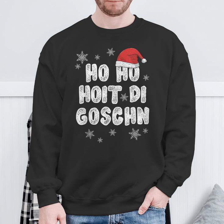 Ho Ho Hoit Di Goschn Ugly Ugly Christmas Sweatshirt Geschenke für alte Männer