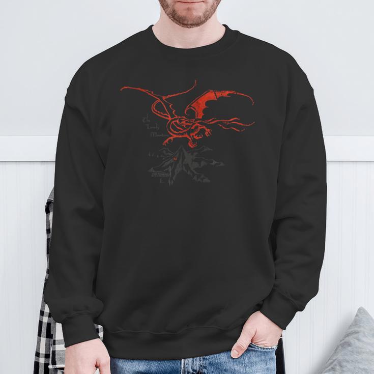 Hobbit Smaug Sweatshirt Geschenke für alte Männer