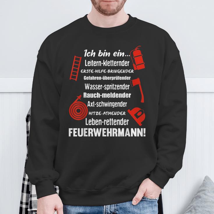 Ich Bin Ein Feuerwehrmannoluntary Fire Brigade Ich Bin Ein Sweatshirt Geschenke für alte Männer