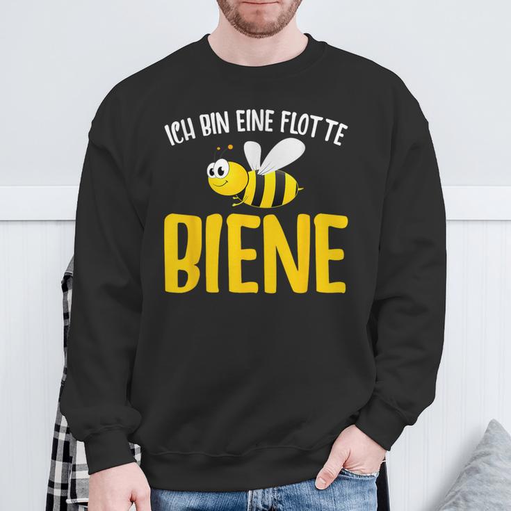 Ich Bin Eine Flotte Biene Sweatshirt Geschenke für alte Männer