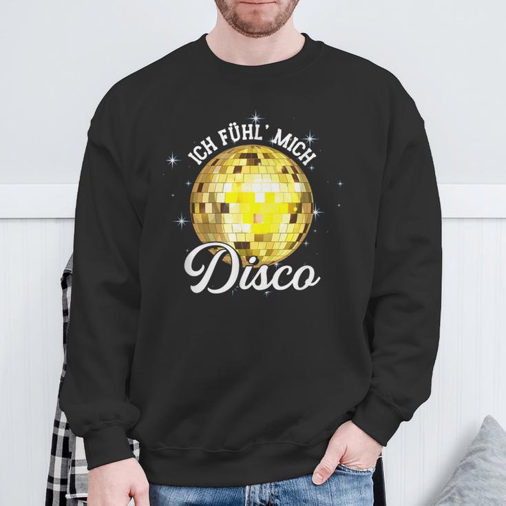 Ich Fühl Mich Disco Musik Tanzen Party Sweatshirt Geschenke für alte Männer