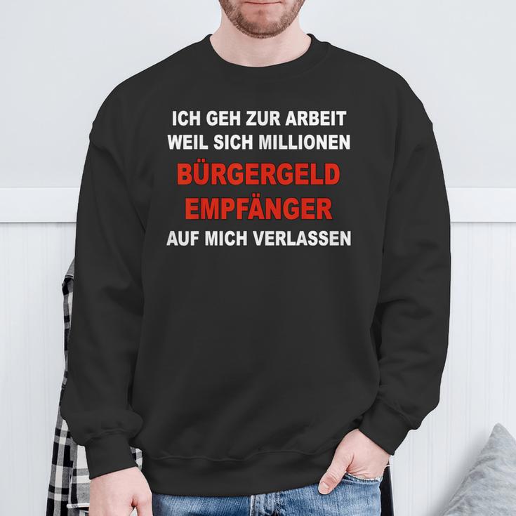 Ich Geh Zur Arbeit Sweatshirt Geschenke für alte Männer