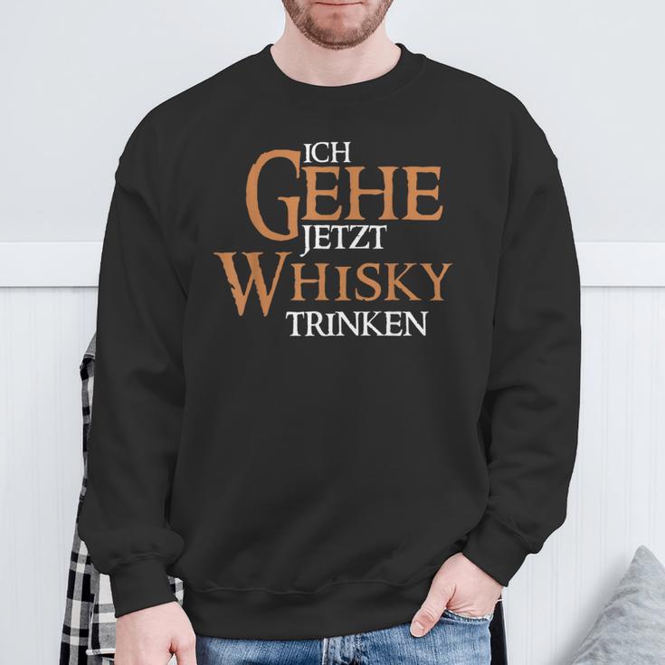 Ich Gehe Jetzt Whisky Trinken Sweatshirt Geschenke für alte Männer