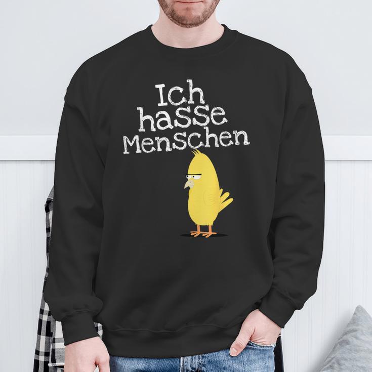 Ich Hasse Menschen Für Muffel Sweatshirt Geschenke für alte Männer