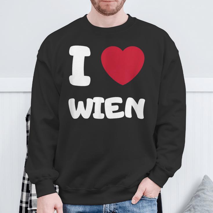 Ich Herz I Loveienna Sweatshirt Geschenke für alte Männer