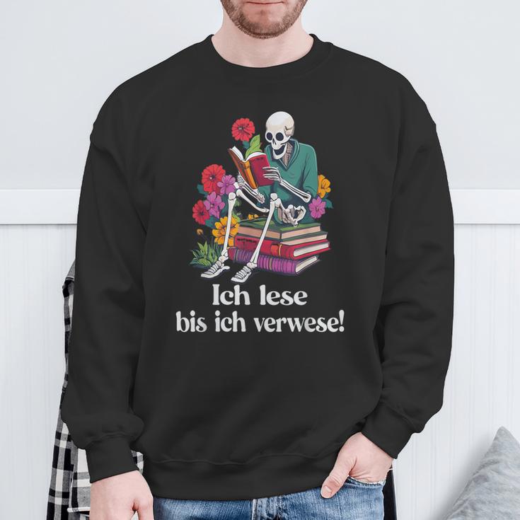 Ich Lese Bis Icherwes Sweatshirt Geschenke für alte Männer