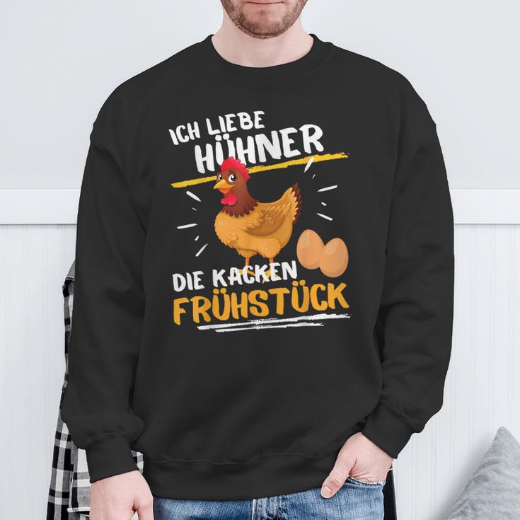 Ich Liebe Hehner Die Kacken Freakfast Sweatshirt Geschenke für alte Männer