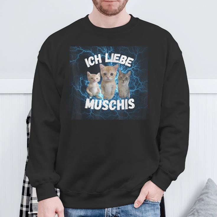 Ich Liebe Muschis Sweatshirt Geschenke für alte Männer