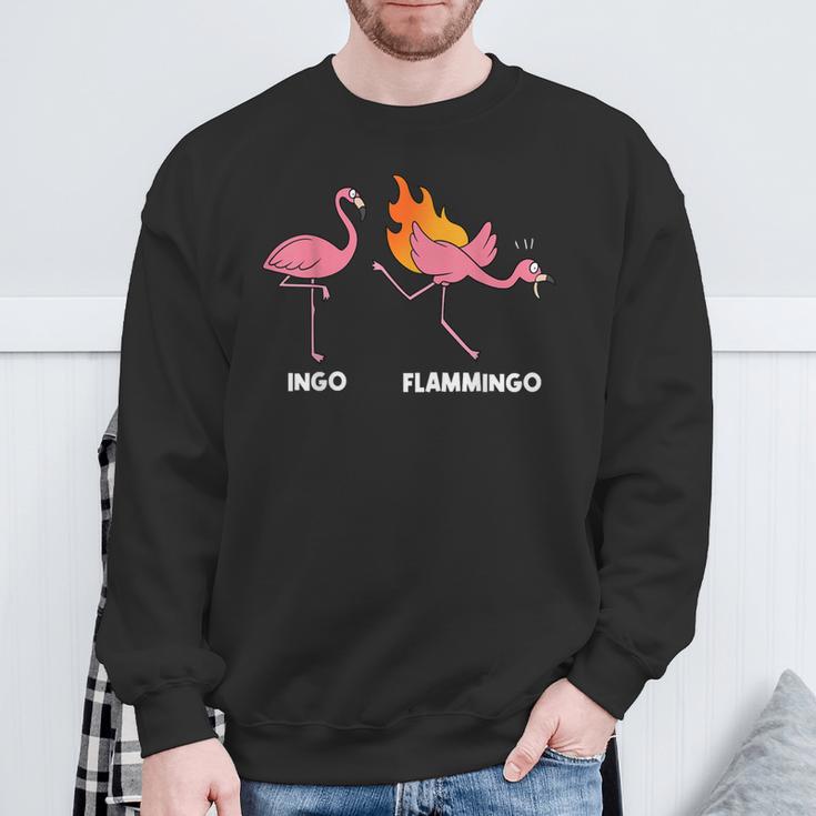 Ingo Flammingo Sweatshirt Geschenke für alte Männer