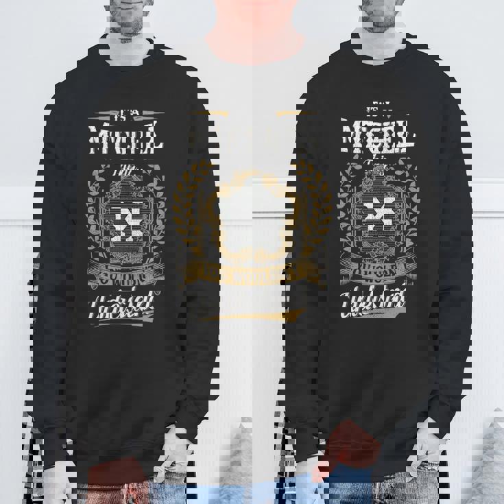 It's A Mitchell Thing You Wouldn't Understand Personalized Last Name Mitchell Family Crest Coat Of Arm Sweatshirt Gifts for Old Men