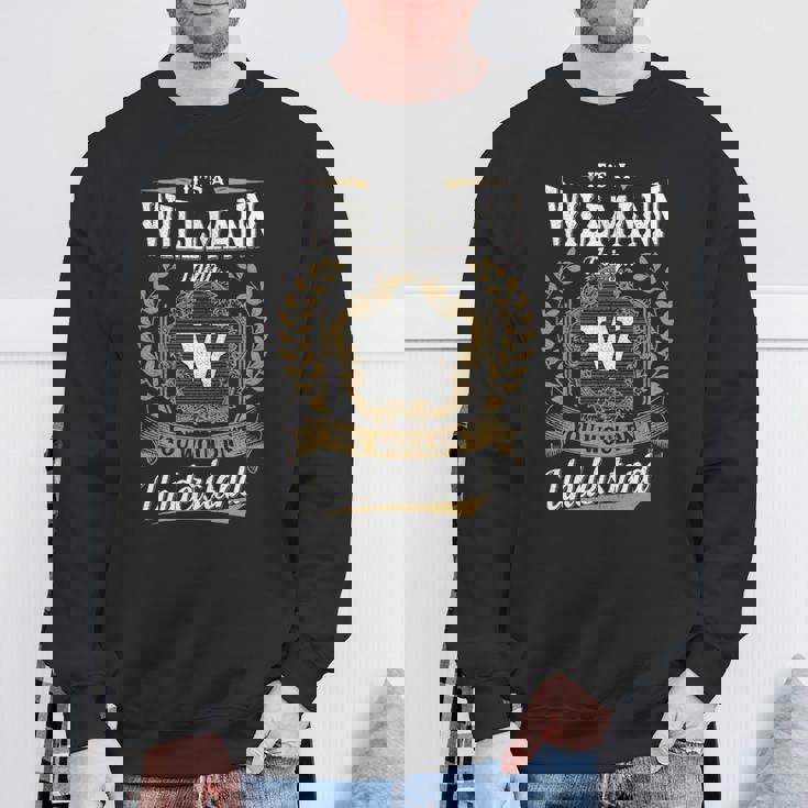 It's A Willmann Thing You Wouldn't Understand Personalized Last Name Willmann Family Crest Coat Of Arm Sweatshirt Gifts for Old Men