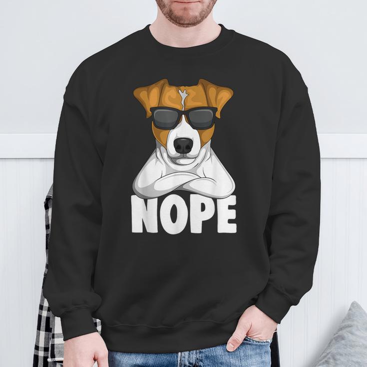 Jack Russell Terrier Dog Sweatshirt Geschenke für alte Männer