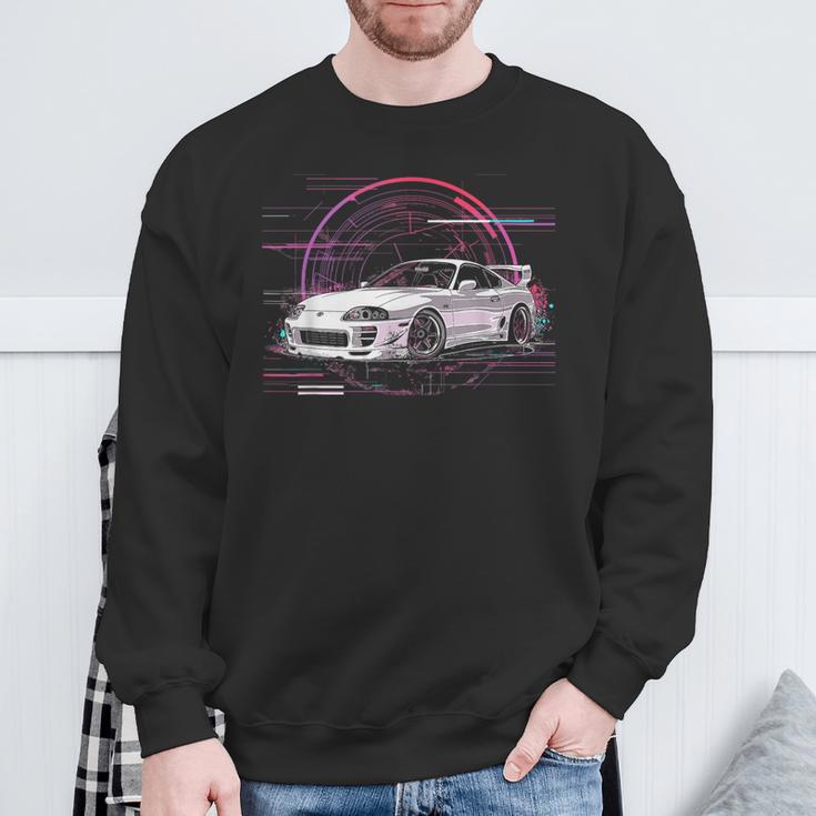 Jdm Mkiv Supra 2Jz Street Racing Drag Drift Sweatshirt Geschenke für alte Männer