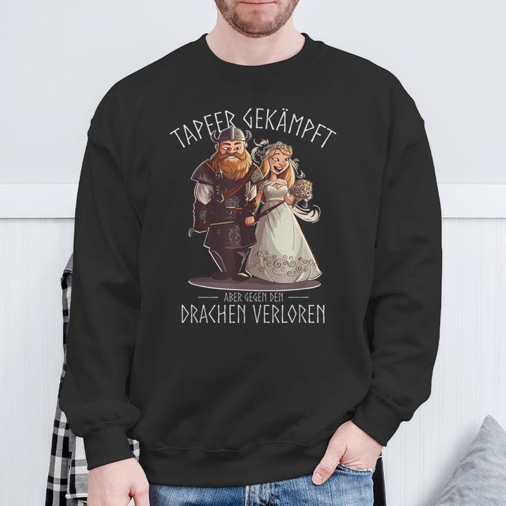 Jgaikings Tapfer Gekämpft Aber Gegen Den Drachenerloren Sweatshirt Geschenke für alte Männer