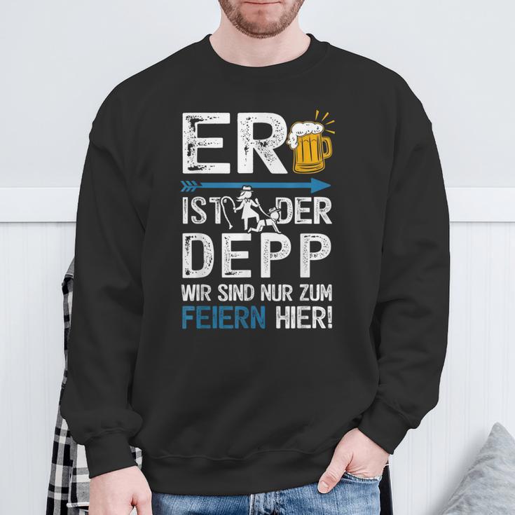 Junggesellenabschied Jga Männer Polterabend Poltern Sweatshirt Geschenke für alte Männer