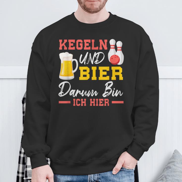 Kegel Und Bier Sweatshirt Geschenke für alte Männer