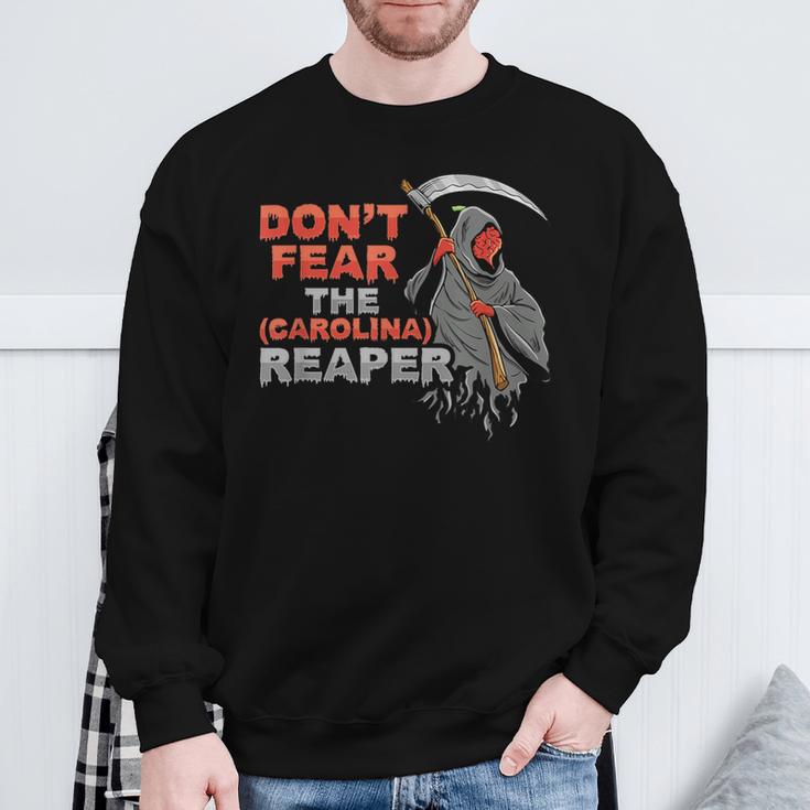 Keine Angstor Dem Carolina Reaper Sweatshirt Geschenke für alte Männer