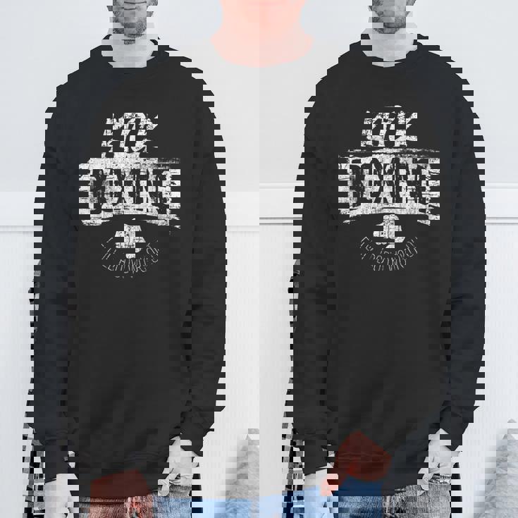 Kickboxer Kick Boxer Kick Boxer Sweater e Cadeaux pour les vieillards