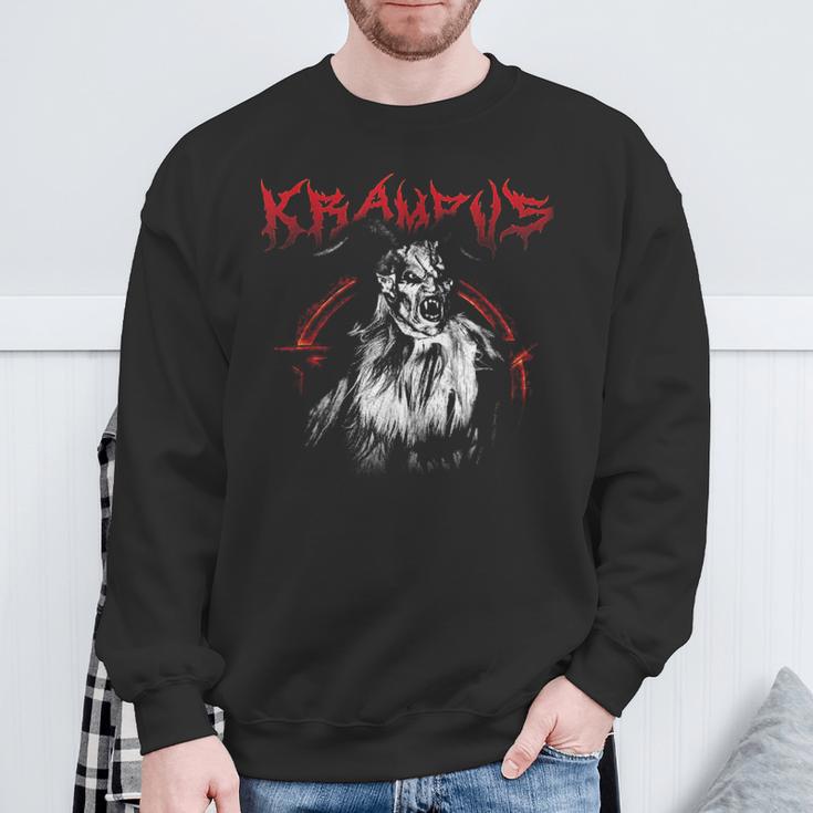 Kramperl Perchten Knecht Ruprecht Christmas Demon Krampus S Sweatshirt Geschenke für alte Männer