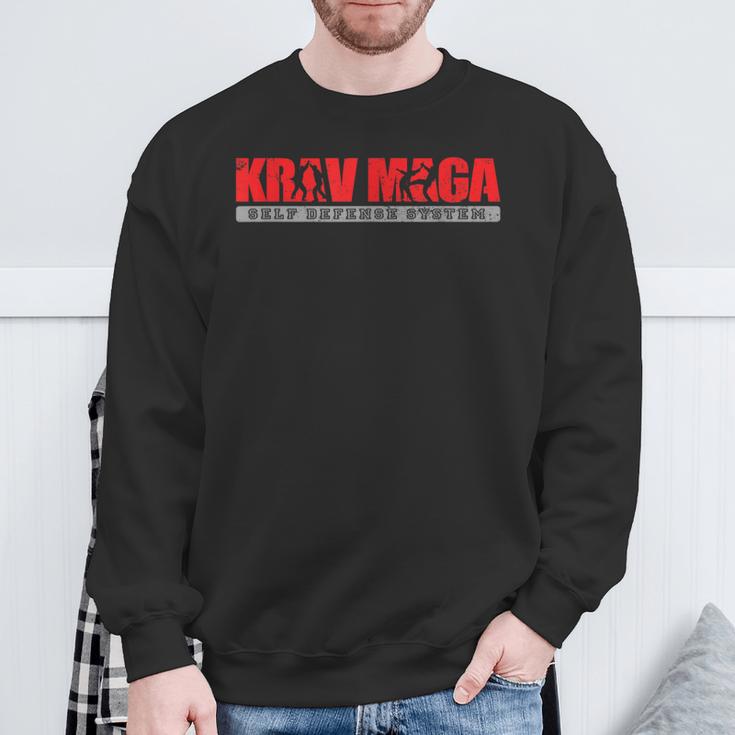 Krav Maga Self-Defense Martial Arts From Israel Sweatshirt Geschenke für alte Männer