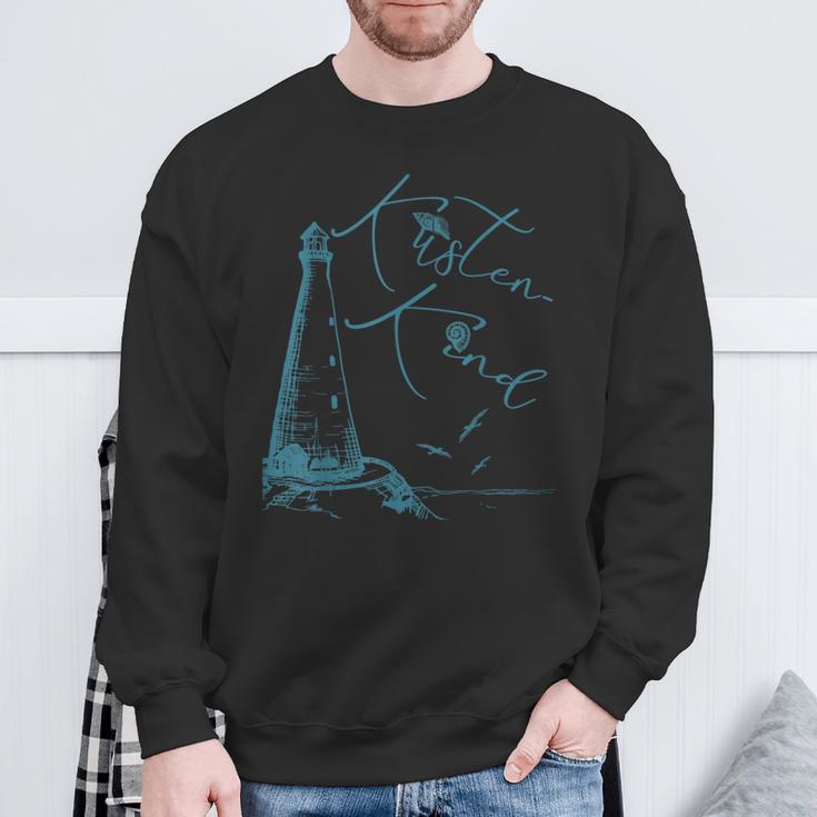 Küstenkind Nordsee Ostsee Meer Liebe Heimatliebe Leuchtturm Sweatshirt Geschenke für alte Männer