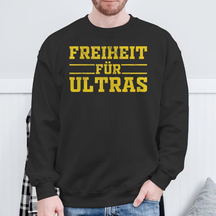 Liberi Freiheit Für Ultras Sweatshirt Geschenke für alte Männer