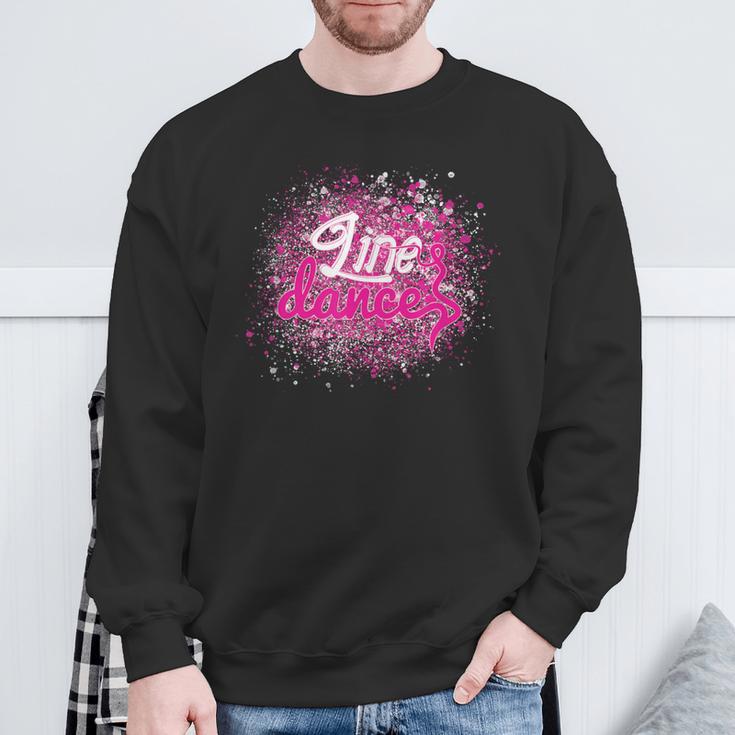 Line Dance For Line Dancer Sweatshirt Geschenke für alte Männer