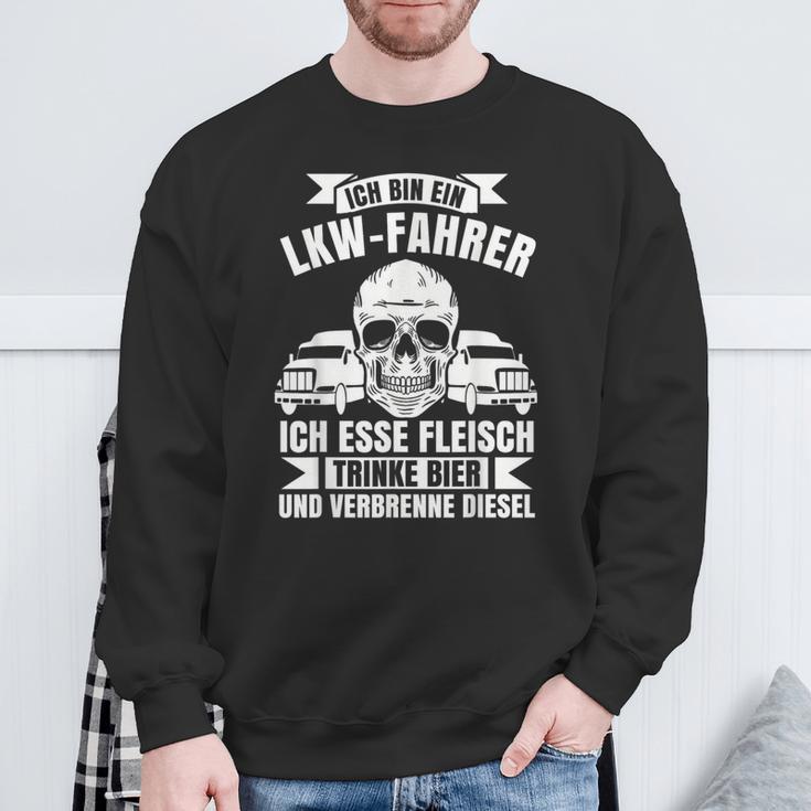 Lorry Driver Trucker Lorry Carrier Sweatshirt Geschenke für alte Männer