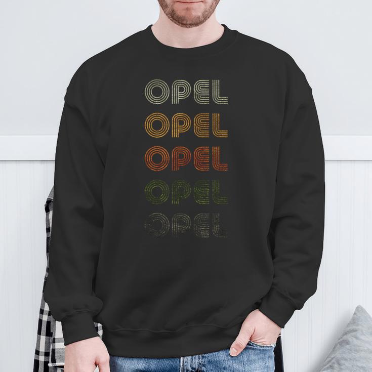 Love Heart Opel Grungeintage Style Opel Sweatshirt Geschenke für alte Männer