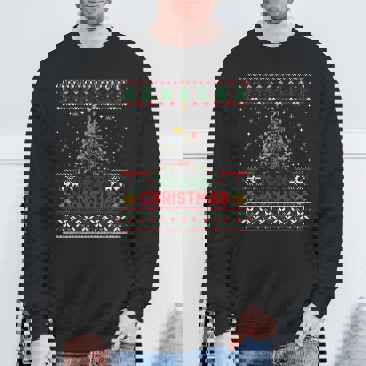 Meccanico Camicia Meccanico Albero Di Natale Ugly Maglione Felpa Regalos para ancianos
