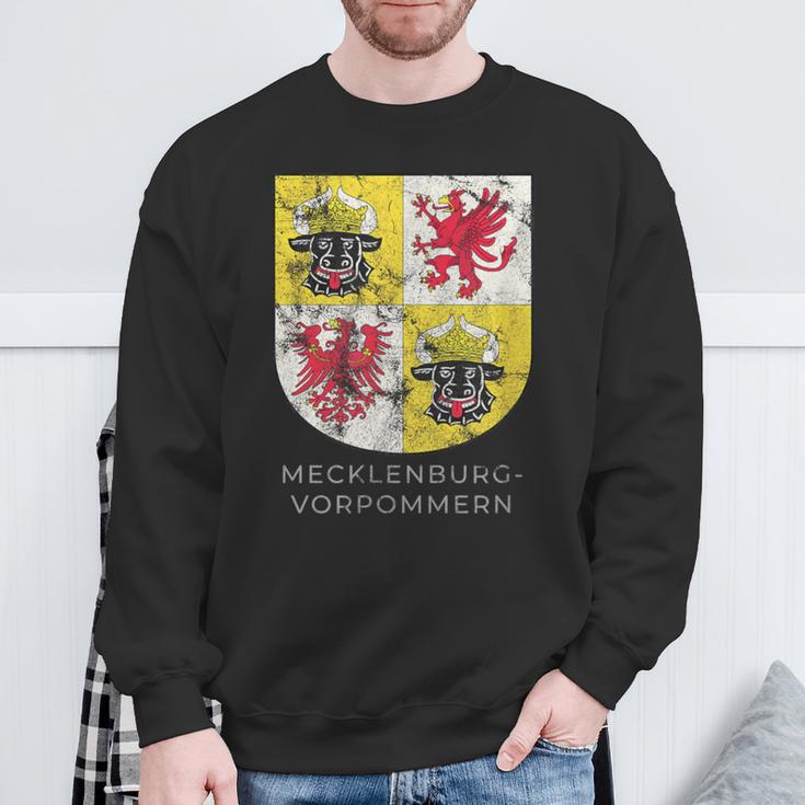 Mecklenburgorpommern German With Crest Sweatshirt Geschenke für alte Männer