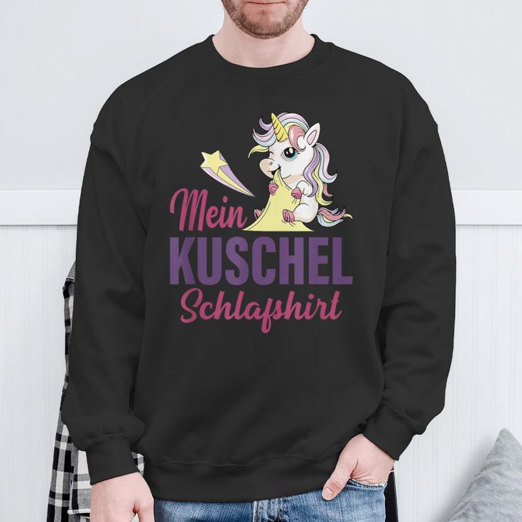 Mein Kuschel Sleep Unicorn Pyjamas Unicorn Sweatshirt Geschenke für alte Männer