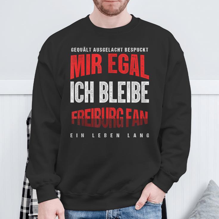 Mir Egal Ich Bleibe Freiburg Fan Football Fan Sweatshirt Geschenke für alte Männer