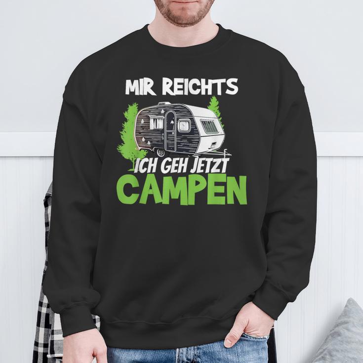 Mir Reichts Ich Geh Camping Caravan Sweatshirt Geschenke für alte Männer