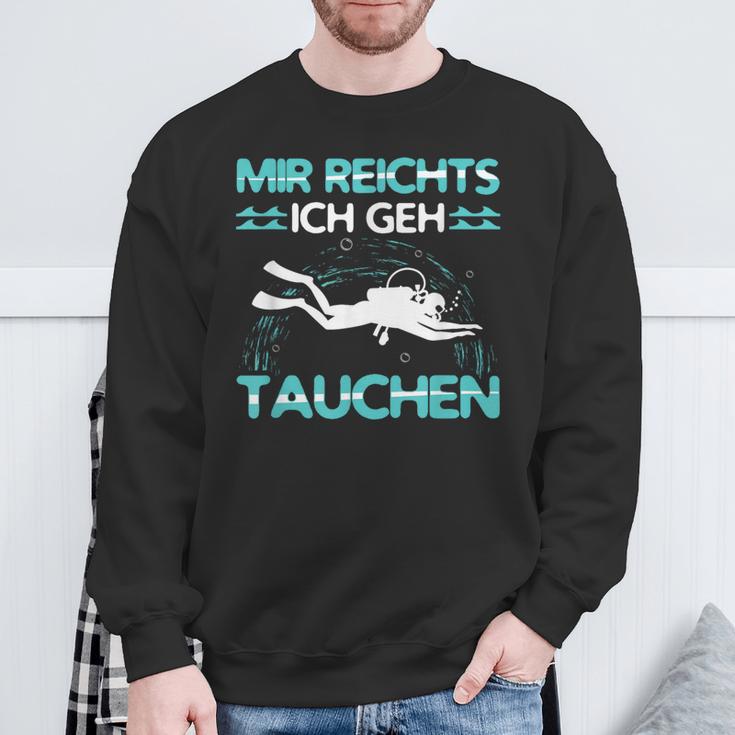 Mir Reichts Ich Geh Diving Outfit Diving Sweatshirt Geschenke für alte Männer